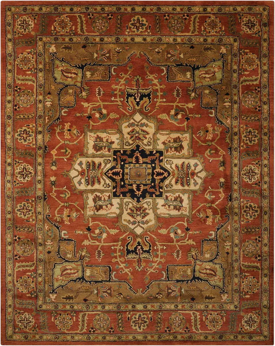 Nourison Jaipur Traditional Brick Area Rug