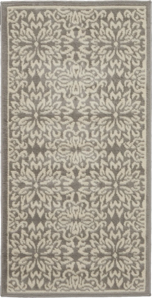 Nourison Jubilant Transitional Ivory/Grey Area Rug