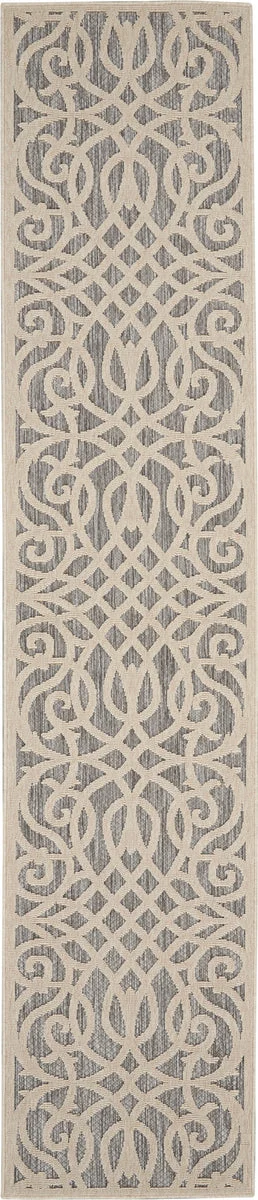 Nourison Palamos Contemporary Grey Area Rug