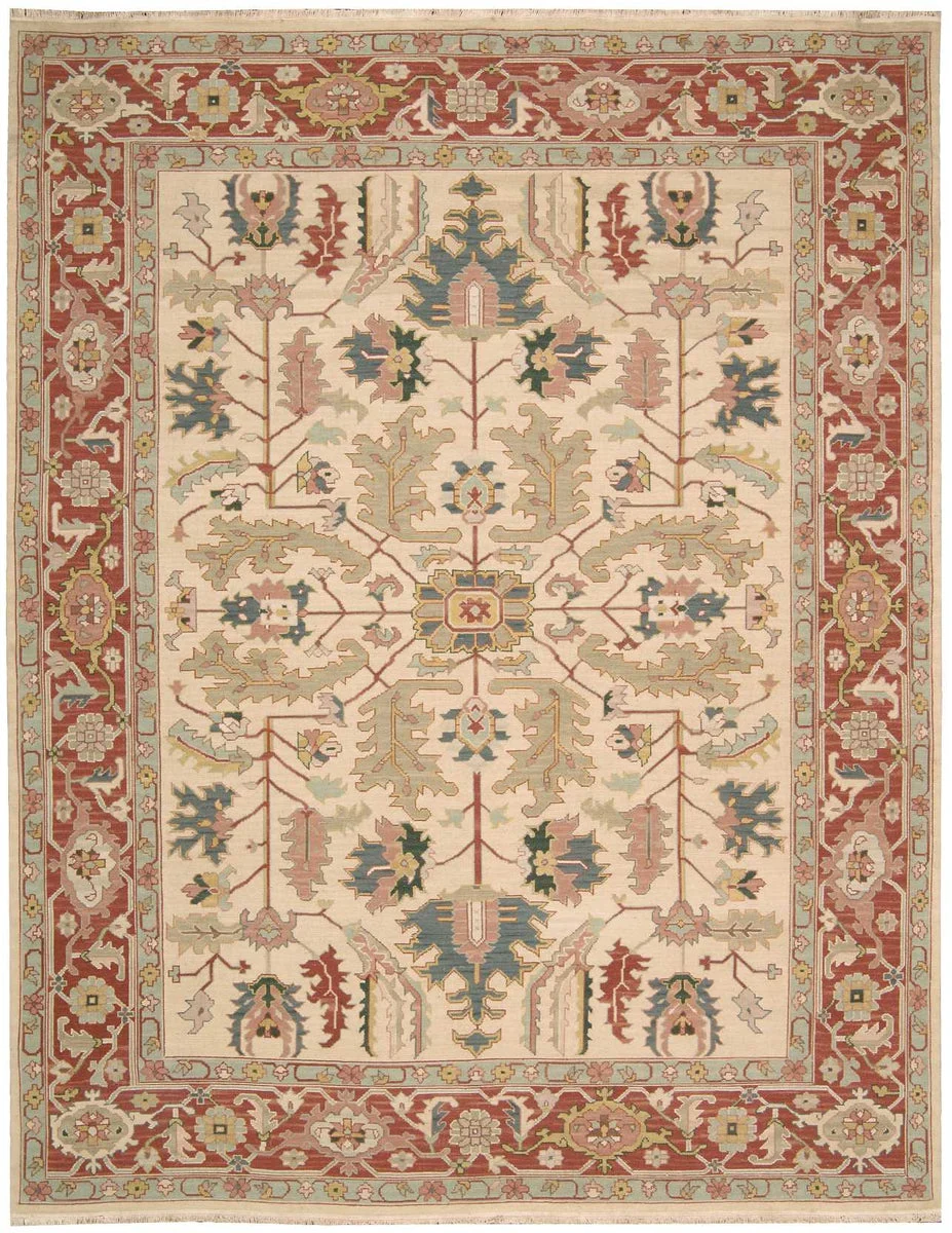 Nourison Nourmak Traditional Light Gold Area Rug