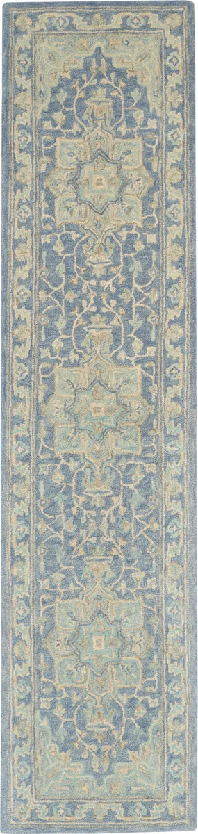 Nourison Jazmine Traditional Denim Area Rug