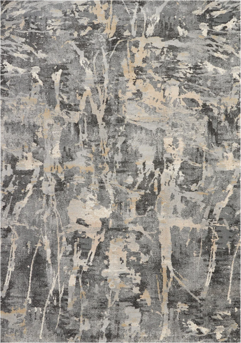 Nourison Fusion Contemporary Grey Area Rug