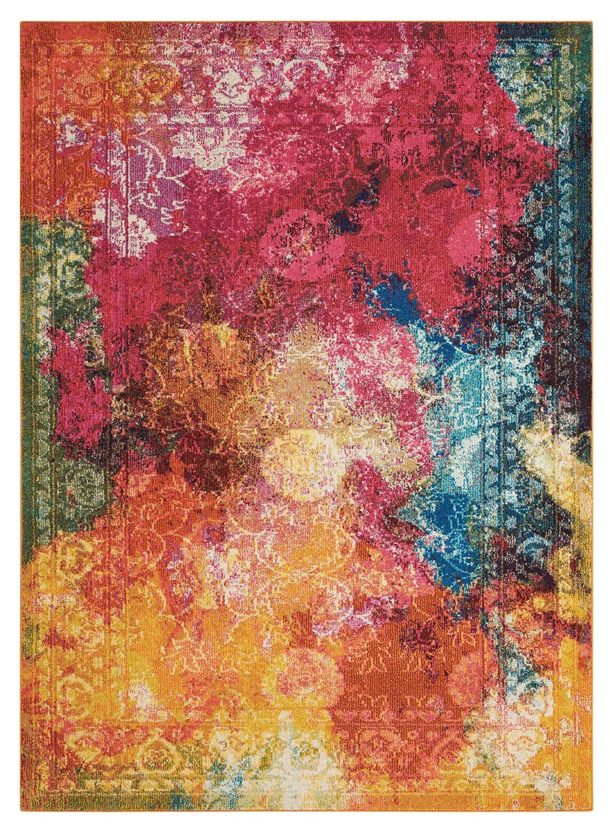 Nourison Celestial Transitional Seaglass Area Rug